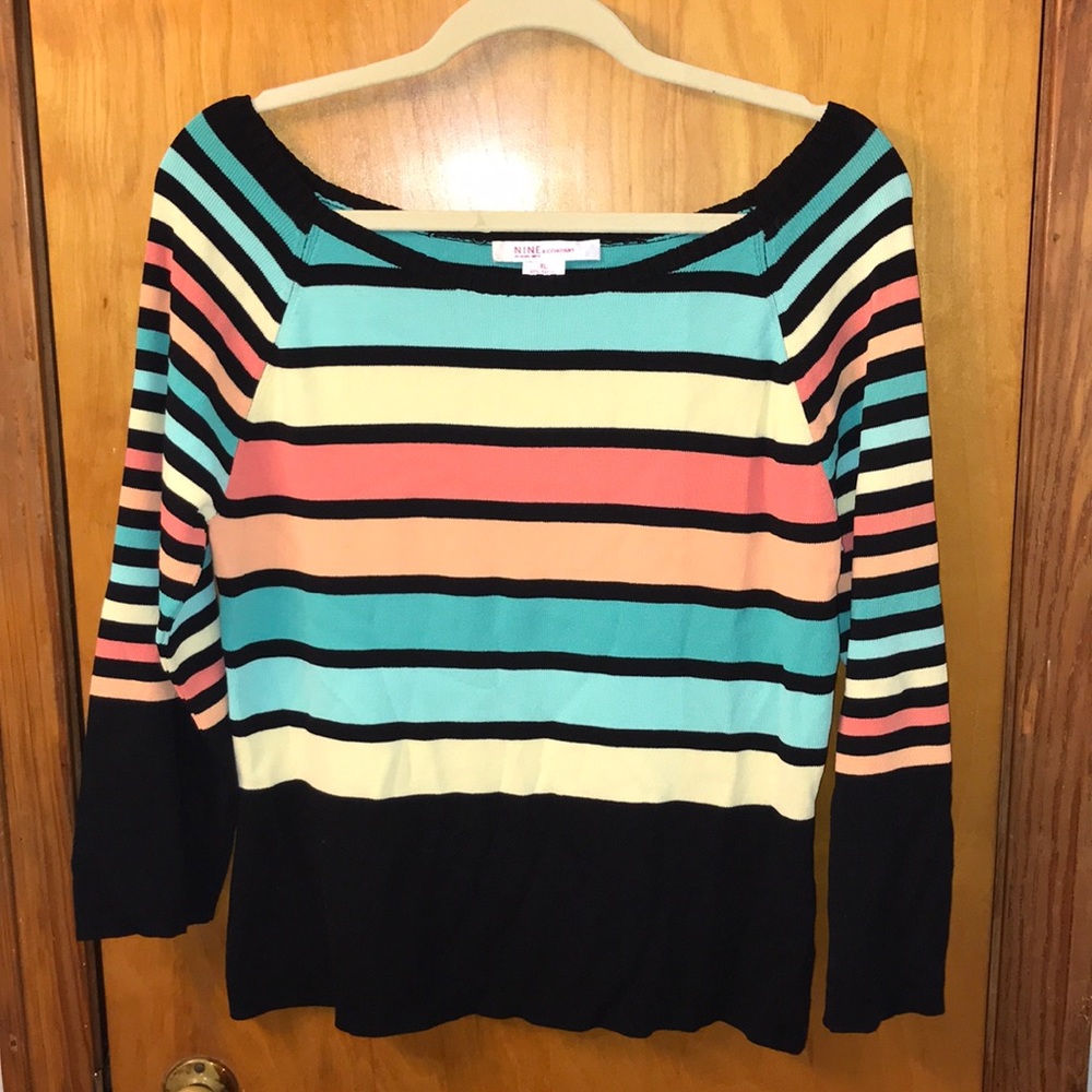 XL Women’s Nine & Co. by Nine West 3/4 Sweater EUC